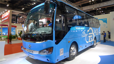 2014道路運輸車輛展 海格客車 車展熱圖