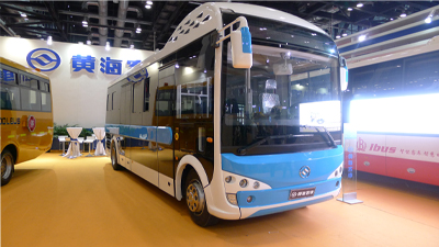 2014道路運輸車輛展 黃海客車 車展熱圖