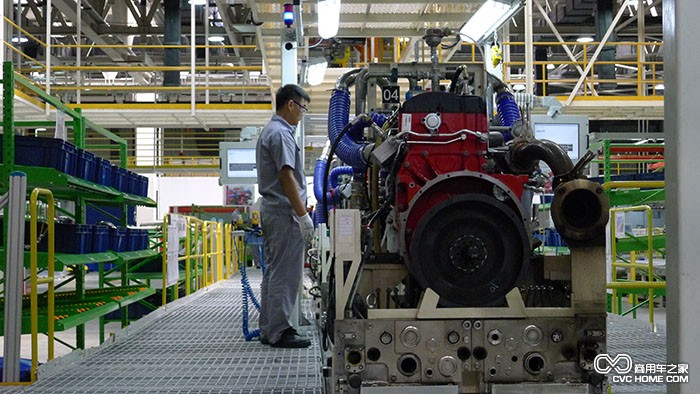 康明斯ISG重型發動機在北京昌平福田汽車工廠內量產 商用車之家