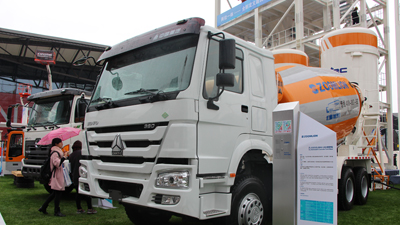 2014寶馬展：中聯重科ZLJ5253GJBH5 LNG攪拌車
